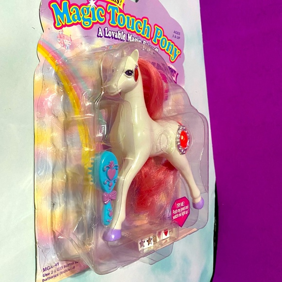 MAGIC TOUCH PONY VINTAGE 90s MAGIC JEWELS PONY SELENA JEWELS LIGHT UP & BLINK - Picture 12 of 14
